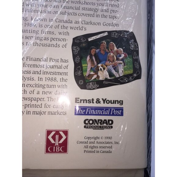 CIBC VHS Video Guide To Personal Finance Financial Post Ernst & Young Vintage - Picture 11 of 11